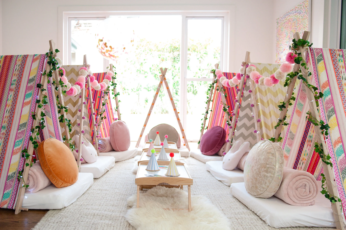 South Florida Sleepover Party Experts – Themed Teepee Parties for Kids & Teens hero image